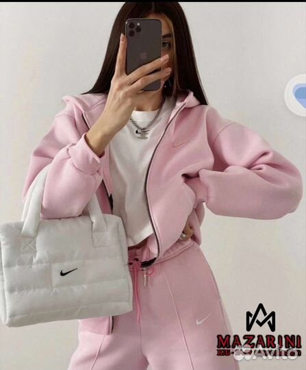 Спортивный костюм nike трехнитка флисовый