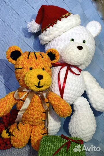 Вязаные игрушки ручной работы