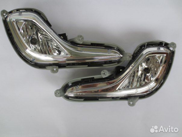Хендай Солярис фара противотуманная правая левая д