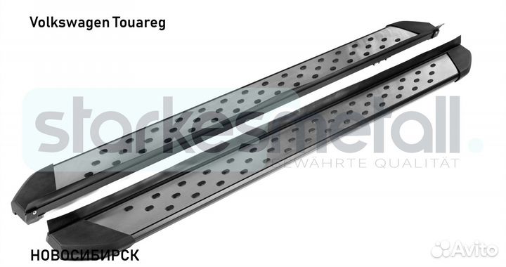 Пороги подножки Volkswagen Touareg Village