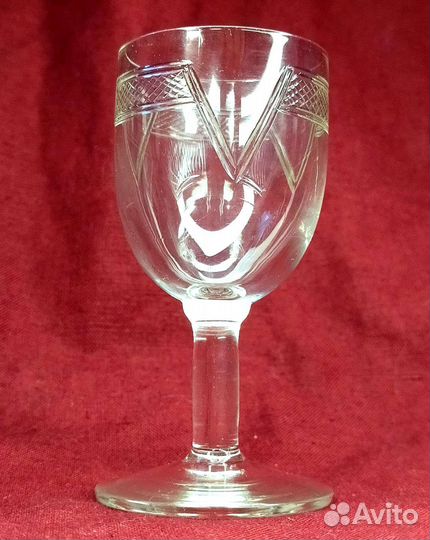 Рюмк лафитник старинная до 1917г