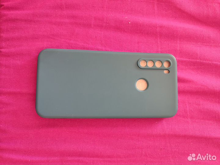 Чехол накладка для Xiaomi Redmi Note 8T синий