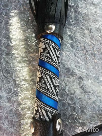 Плетка кожаная, нагайка