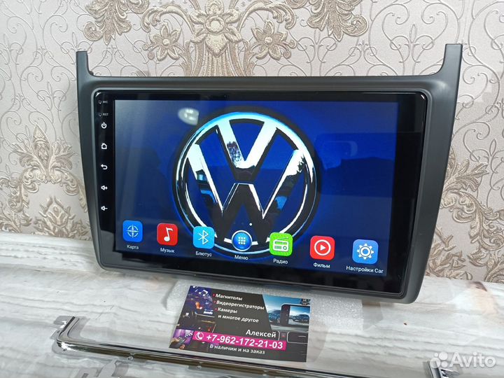 Магнитола Volkswagen Polo sedan android новая