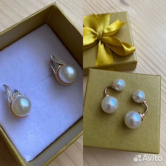 Золотые серьги