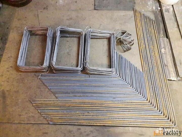 Изготовление хомутов для фундамента,колон,сваи