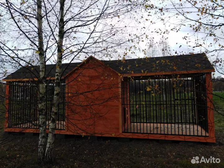 Вольер для собак уличный