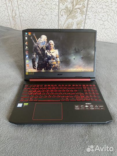 Игровой ноутбук Acer Nitro 5(IPS/i5/16Gb/2060)