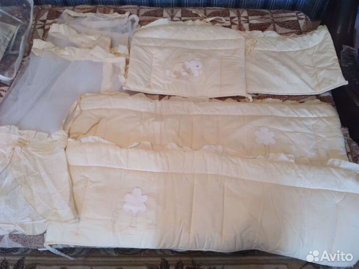 Комплект в кроватку 6 предметов