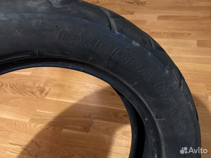 Шины на мотоцикл 160/80-15 и 120/90-17