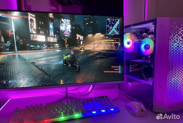 Игровой пк rtx2060s/i7 7700/32gb