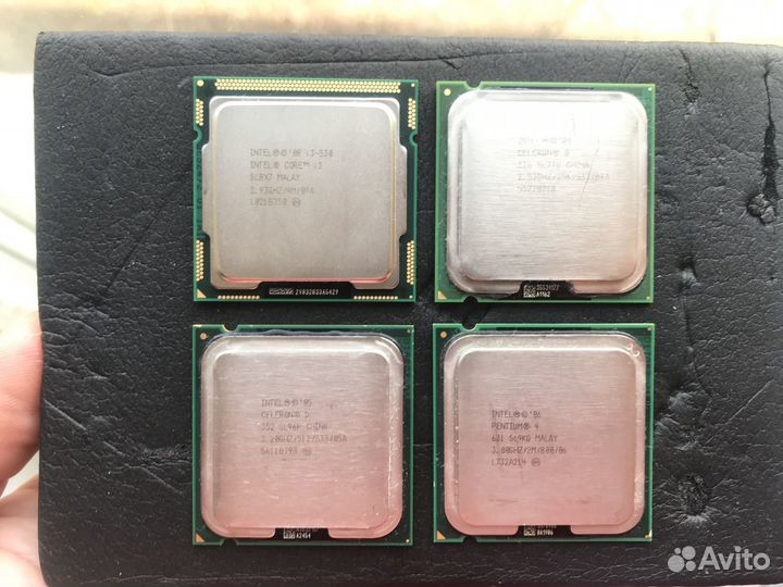 Процессоры intel core i3, celeron и pentium