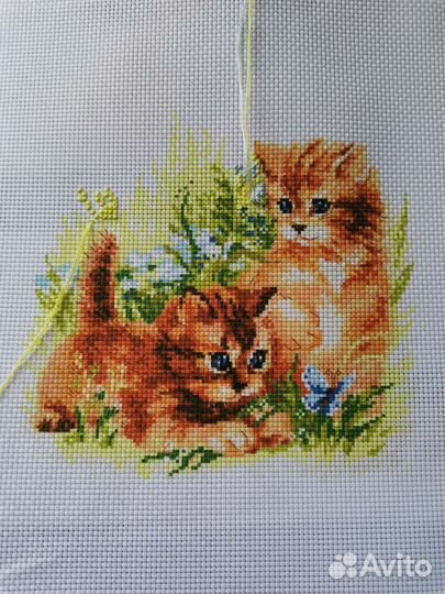 Канва для вышивания мулине и бисером