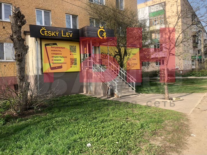 Торговая площадь на трафике, 67.1 м²