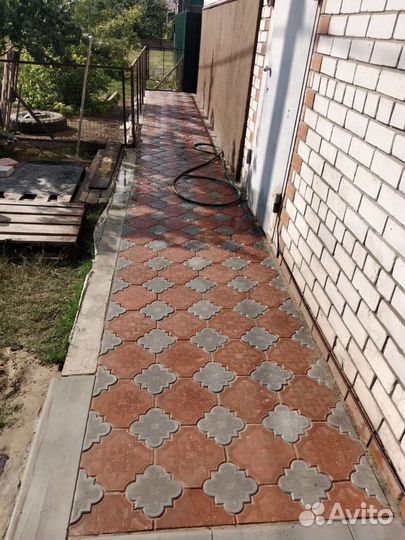 Укладка тротуарной плитки
