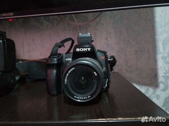 Зеркальный фотоаппарат sony a350