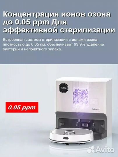 Робот-пылесос Xiaomi Lydsto W2