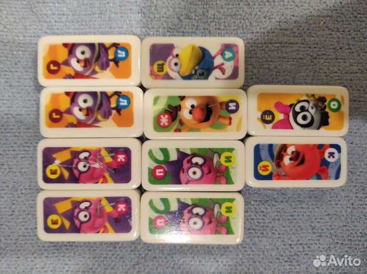 Домино лента смешарики