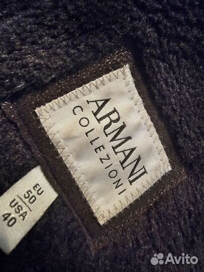 Дубленка мужская armani размер 50