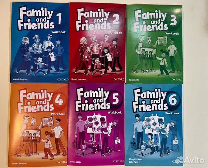 Family and friends 1 2 3 4 5 6 (1 и 2 издание)