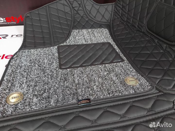 Ковры салона 3D Toyota Land Cruiser 300 N2430