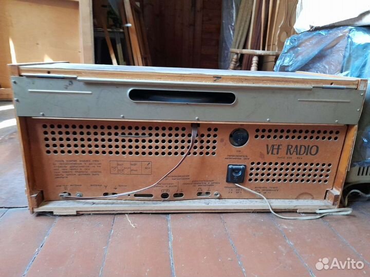 Ламповая радиола VEF radio СССР