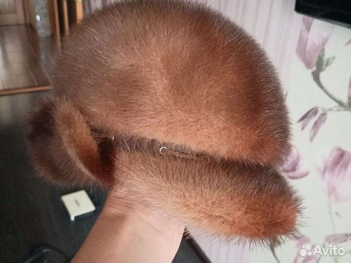 Шапка норковая женская