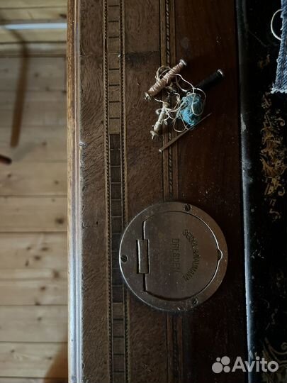 Антикварная швейная машинка Siedel&Naumann