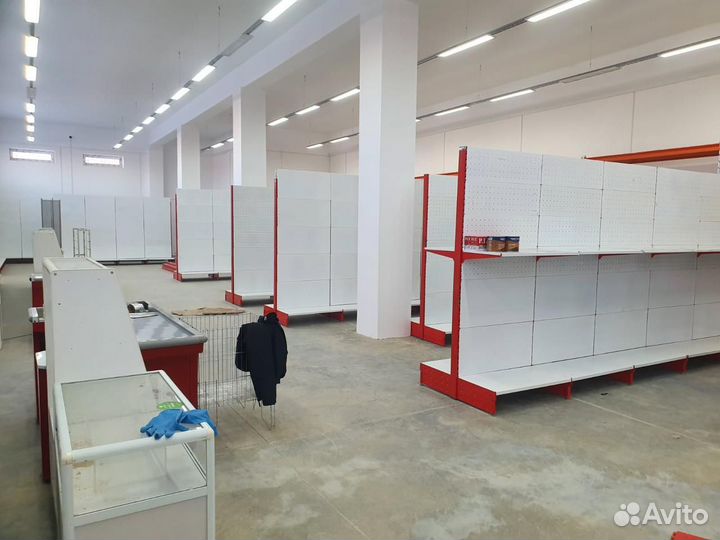 Стеллаж металлический для магазина бу