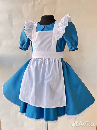 Костюм Алиса в стране чудес платье