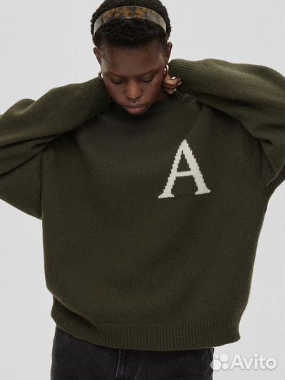 Джемпер с интарсией A aim clo