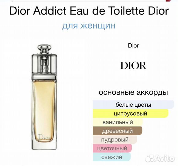 Dior addict/Fahrenheit/оригинал/распив/личное