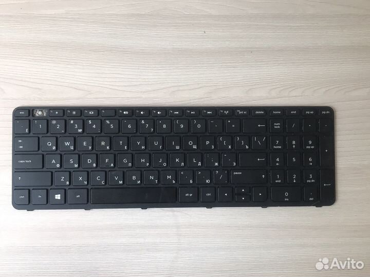 Клавиатура с рамкой HP pk1314d2a05