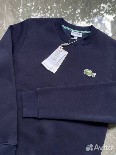 Свитшот мужской lacoste на флисе