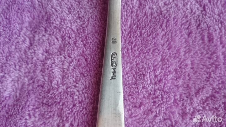 Редкие мельхиоровые столовые ложки,СССР