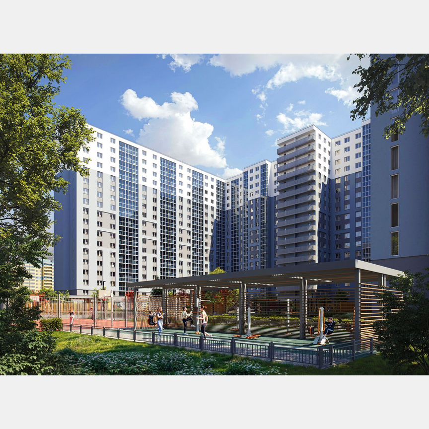 Квартира-студия, 26 м², 18/19 эт.