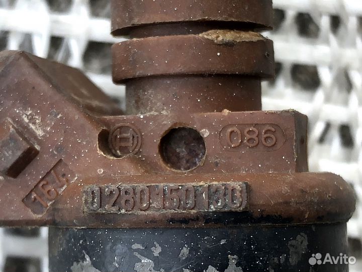 Рено бмв форсунка бензиновая 0280150130