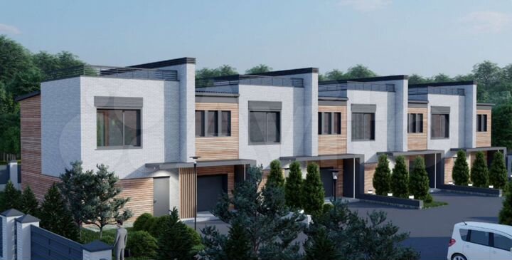 Таунхаус 195 м² на участке 2,2 сот.