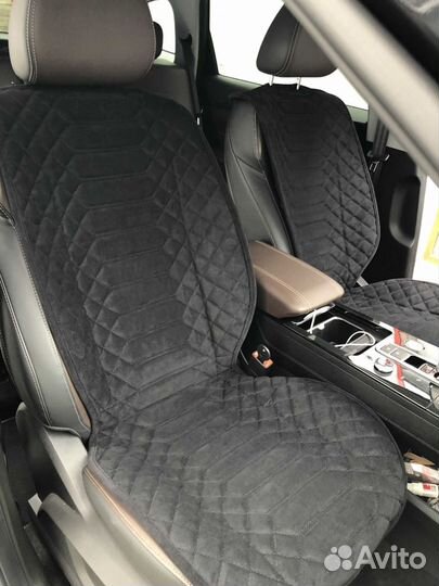 Накидки из Велюра Анаконда Черные