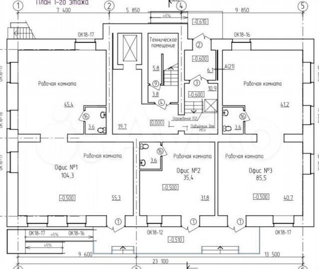 Свободного назначения, 140 и 85.5 м²