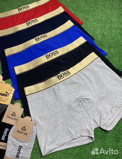 Трусы мужские боксеры Boss