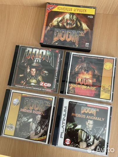 Компьютерные игры пк Fallout и doom3