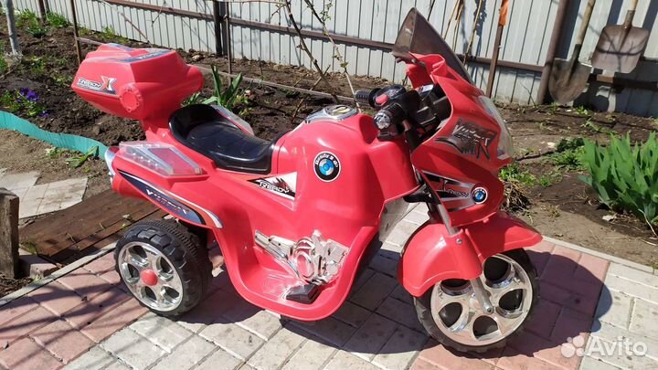 Детский мотоцикл на аккумуляторе бу