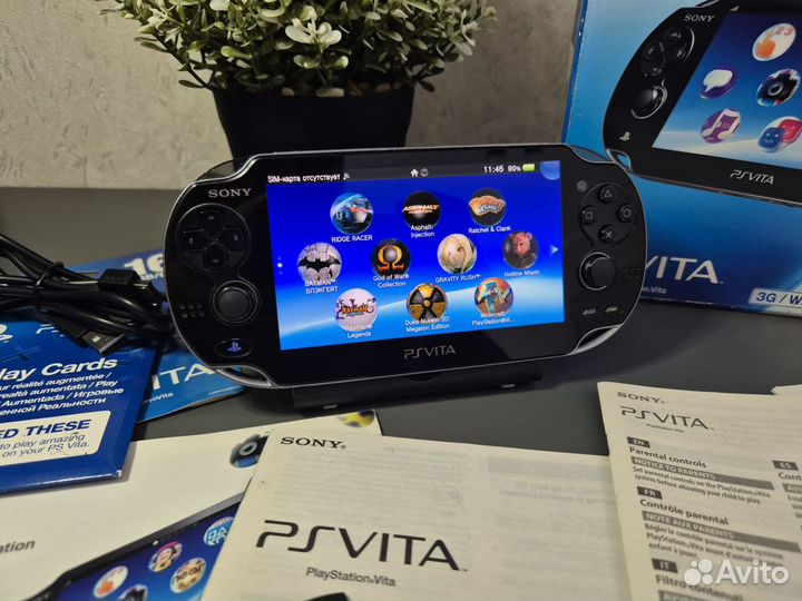 Sony PlayStation Vita Полный Комплект