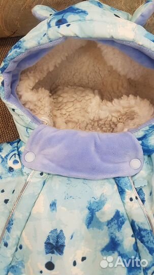 Детский зимний комбинезон на мальчика