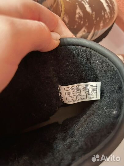 Угги ugg clear mini