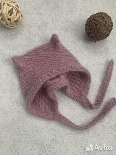Котошапка для девочки