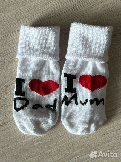 Носки пинетки для новрожденых