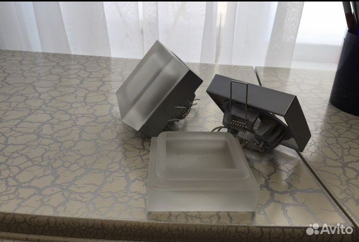 Стильные Светильники потолочные металл стекло