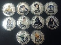 Набор сувенирных монет "Звёздные войны"